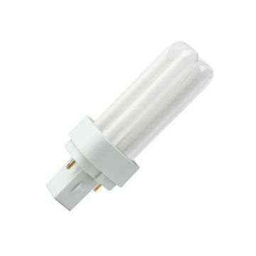 PL-C | G24D-1 Fitting | 10W | 840 Koel Wit | Opaal | 2-Pin